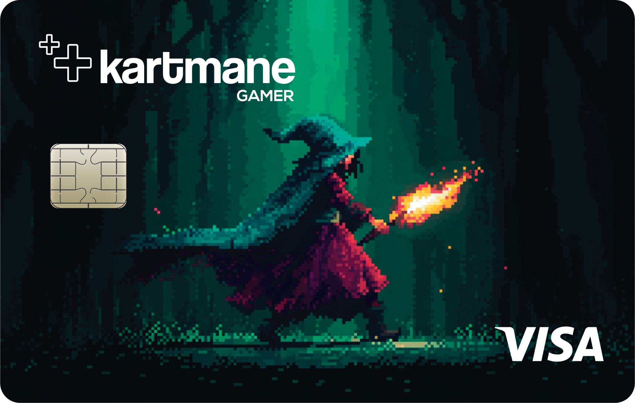 Kartmane Gamer Visa kartı