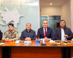 The management of Rabitabank held a meeting with the families of veterans and martyrs.
