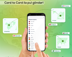 İndi daha çox ölkələrə Card to Card edə bilərsən!