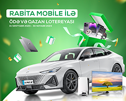 “Rabita Mobile ilə ödə və qazan” lotereyası