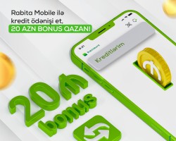 "20 AZN bonus" kampaniyası