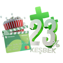 Kino ödənişlərinə 23% keşbek!