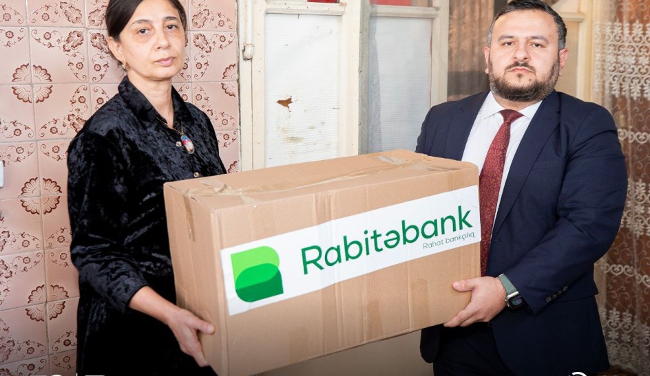 Rabitəbank şəhid ailələrinə dəstəyini davam etdirir