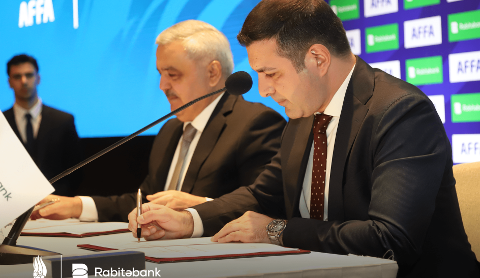 Rabitəbank və AFFA arasında sponsorluq müqaviləsi imzalanıb